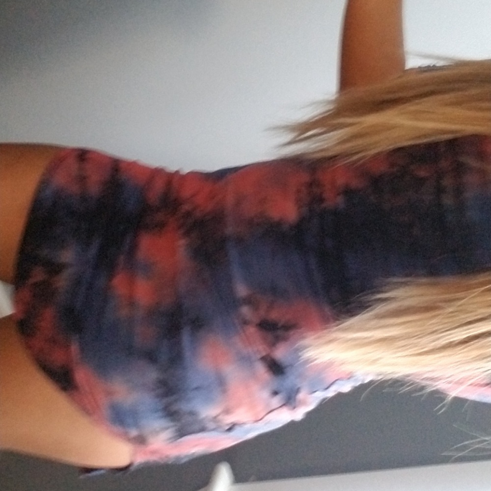 Fashion nova tie dyed tunic dress